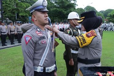 Kapolres payakumbuh pimpin apel gelar pasukan Singgalang 2023