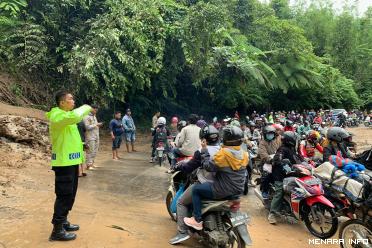 Tanggap Bencana, Polres 50 Kota turunkan Personel berikan Bantuan