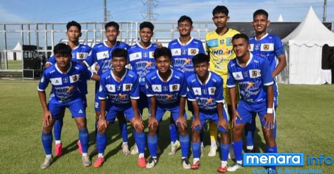 Persikopa Pariaman mewakili Sumatera Barat melaju ke babak 16 besar ajang Piala Soeratin U-17 di Surabaya. (Foto: Kominfo Pariaman)