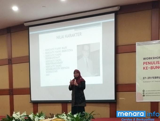 foto by : Qadri, Aula UPT perpustakaan Bung Hatta, 27 Februari 2024