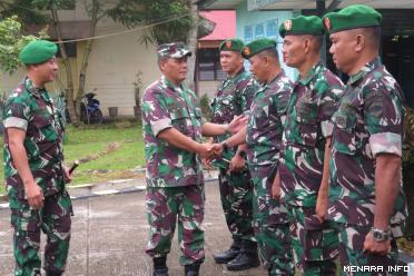 Kodim 0306/50 Kota Dikunjungi Oleh Tim Uji Petik Permildas Kodiklat TNI Angkatan Darat