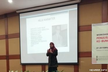 foto by : Qadri, Aula UPT perpustakaan Bung Hatta, 27 Februari 2024