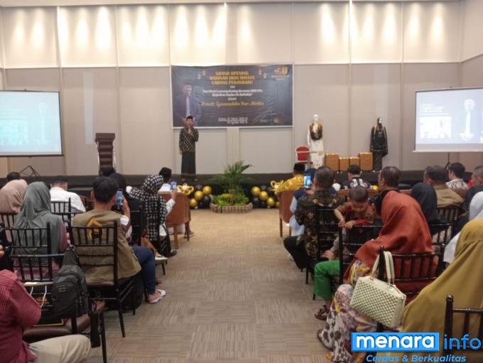 Suasana grand opening MIW di salah satu hotel kota Pekanbaru (05/03/24).
