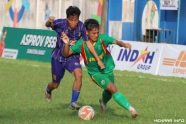 Josal FC dan PSPP Padang Panjang ketika bersua di Liga 3 zona Sumbar beberapa waktu lalu.