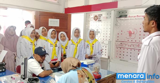 Rombongan PMR Wira SMAN 1, 2x11 Kayu Tanam, Padang Pariaman