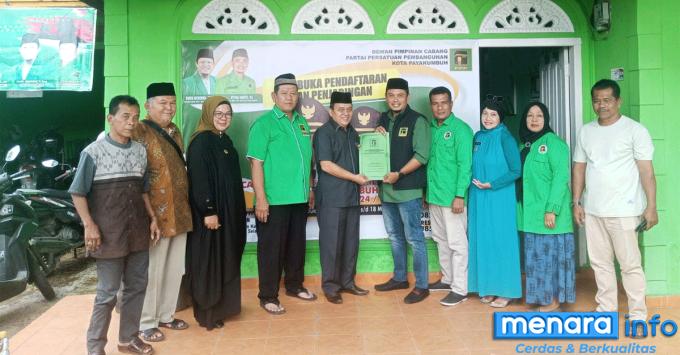 Bentuk Keseriusan Maju di Pilkada 2024, Falevi Mazni Resmi Daftar ke PPP Payakumbuh
