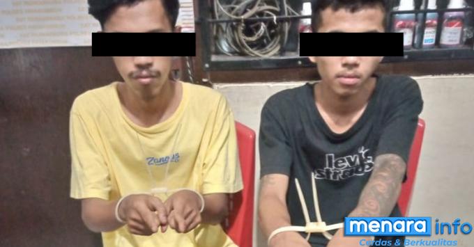 Dua Orang Warga Ibuh Ditangkap Polisi, Dua Paket Sabu-Sabu Menjadi Barang Bukti