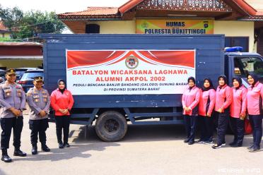 Batalyon Wicaksana Laghawa Alumni Akpol 2002 Peduli Bencana