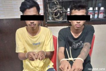 Dua Orang Warga Ibuh Ditangkap Polisi, Dua Paket Sabu-Sabu Menjadi Barang Bukti