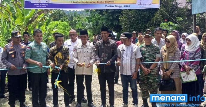 Plt Danramil 07 Kapur IX Hadiri Pemekaran Jorong di Nagari Durian Tinggi Oleh Bupati 50 Kota
