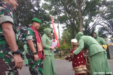 Kunjungan Danrem 032/Wirabraja Brigjen TNI Wahyu Eko Purnomo, S.I.P, ke Kodim 0304/Agam