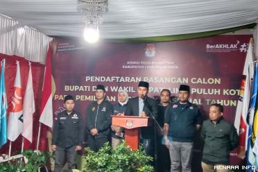 Pendaftaran Resmi Ditutup, KPU Tetapkan Empat Pasang Calon Bupati dan Wakil Bupati di Pilkada Lima Puluh Kota 2024