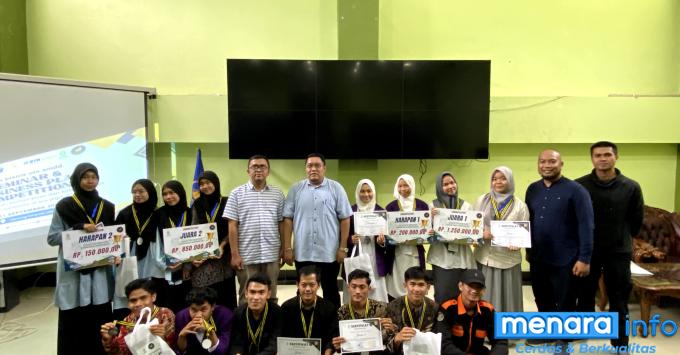 Foto para pemenang Business Plan Competition ya g diadakan UKM Bisnis UIN SNSD, Sabtu (21/9/2024)