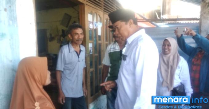 Cawawako Heldo Aura, sambangi perumahan warga Kelurahan Anak Air Kecamatan MKS, EJM