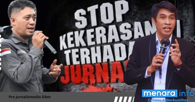 Foto Ketua DPD PJS Gorontalo, Jhojo Rumampuk bersama Ketum DPP PJS Mahmud Marhaba. [Foto: arsip PJS]