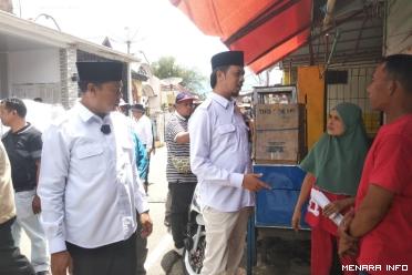 Cakada paslon 3, Erman-Heldo door to door di Sawah Paduan Kelurahan Pakan Kurai, EJM