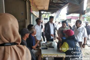 Blusukan kerumah warga di RW 2 kelurahan Camoago Ipuah Bukittinggiz EJM
