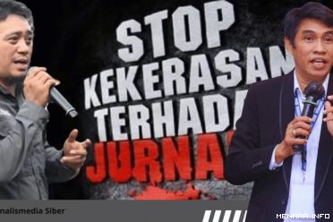 Foto Ketua DPD PJS Gorontalo, Jhojo Rumampuk bersama Ketum DPP PJS Mahmud Marhaba. [Foto: arsip PJS]