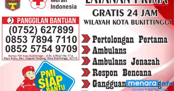 Layanan Prima PMI Kota Bukittinggi
