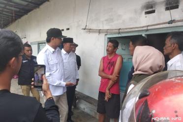 Cawako Erman Safar blusukan di perumahan warga Bukik Apik Bukittinggi ( EJM)