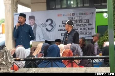 Cawako Erman Safar sosialisasi dengan warga Kelurahan Birugo Puhun Bukittinggi. EJ