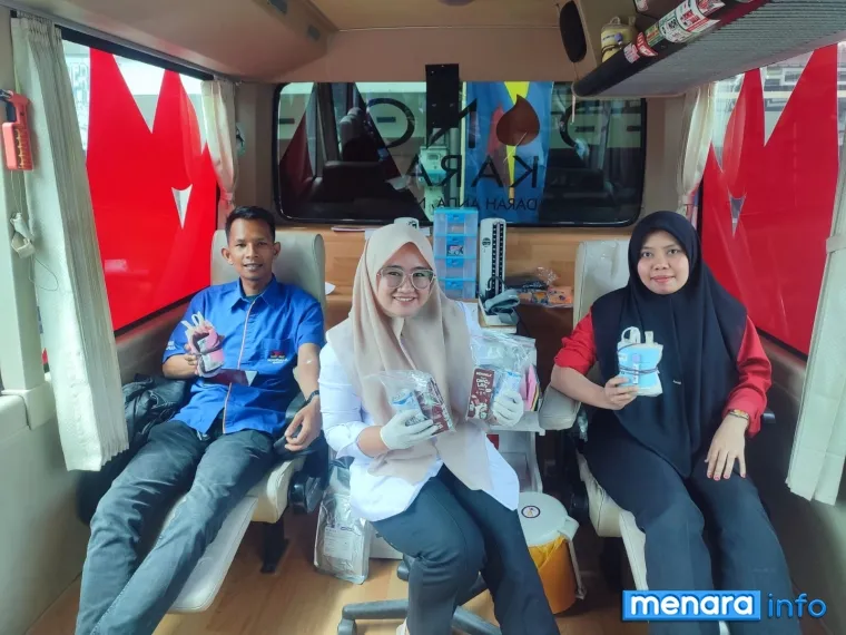 Kegiatan Donor Darah PMI Kota Bukittinggi
