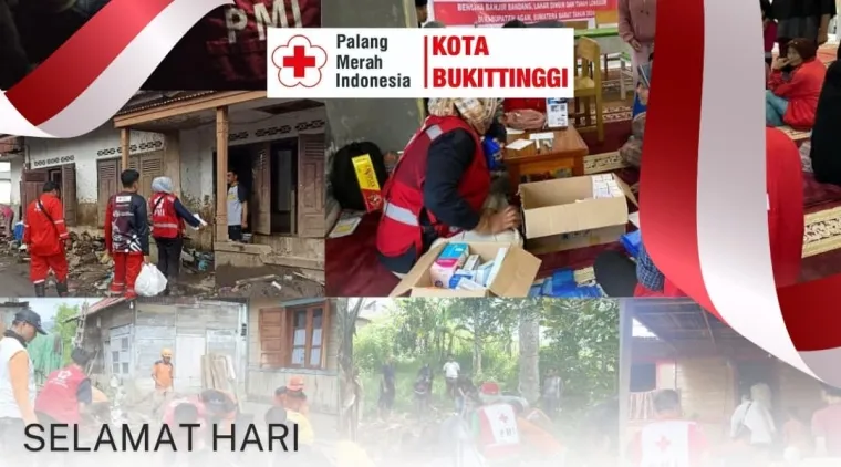 Momentum Memperkuat Semangat Kemanusiaan, PMI Bukittinggi dalam memperingati hari kebangkitan nasional.