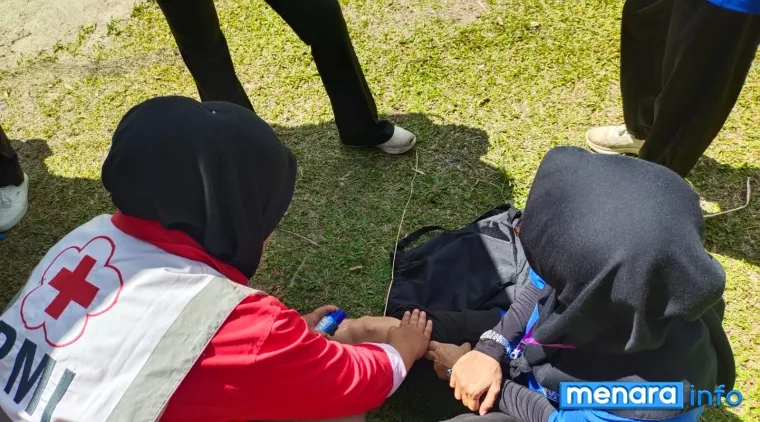 Salah satu giat PMI Bukittinggi &quot;Pejalan Nagari Walk&quot; Minggu (22/06/2025)