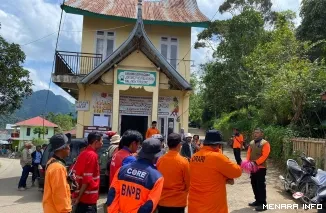 PMI Kota Bukittinggi turun tangan bantu pencarian warga hilang di Kamang Mudiak Agam