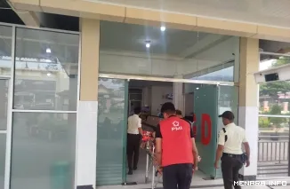 Foto : Giat PMI Bukittinggi memberikan layanan ambulan gratis
