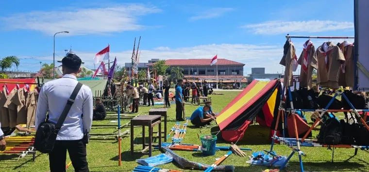 Tunas Kelapa Dari Balik Jeruji - Enam Warga Binaan Lapas Bukittinggi Ikuti Perkemahan Satya Dharma Bakti Pemasyarakatan 2025
