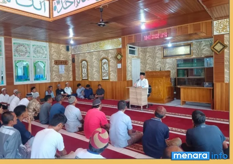 Siraman Rohani di Balik Jeruji: WBP Lapas Bukittinggi Rutin Ikuti Kajian Keagamaan