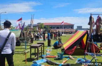 Tunas Kelapa Dari Balik Jeruji - Enam Warga Binaan Lapas Bukittinggi Ikuti Perkemahan Satya Dharma Bakti Pemasyarakatan 2025