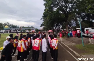 Dukungan penuh diberikan PMI Kota Bukittinggi dalam perayaan Hari Ulang Tahun Kemerdekaan Republik Indonesia ke-80