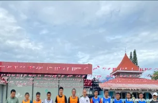 Semangat para warga binaan sambut HUT RI ke 80