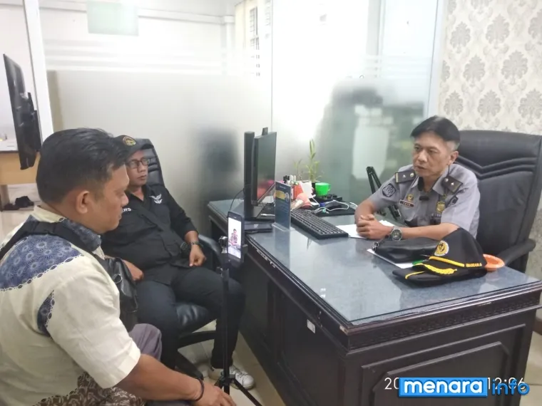Agus sugiarto saat ditemui awak media Senin 20 Oktober 20225