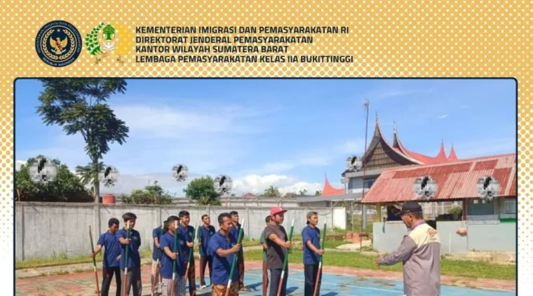 Lapas Bukittinggi Gelar Pembinaan Kepramukaan bagi Warga Binaan