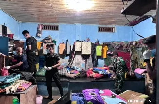 Razia gabungan TNI, Polri dan Lapas Kelas IIA Bukittinggi di Lapas Kelas IIA Bukittinggi