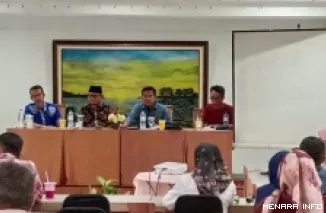 Wakil Walikota Bukittinggi, Ibnu Asis pimpin rapat evaluasi MTQ ke - 41, Sabtu (11/10)