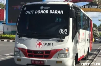 Mobil Donor Darah PMI Bukittinggi