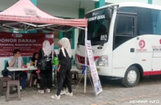 Giat donor darah UDD PMI Bukittinggi