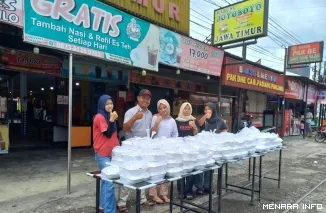 Jum'at berkah minggu ke-3 dan ke-4 warung Joyoboyo Mas Iwan, Jum'at (24/10)