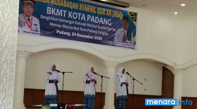 Lantunan Shalawat dan Semangat Ukhuwah Warnai Ajang Perlombaan MSQ BKMT Kota Padang