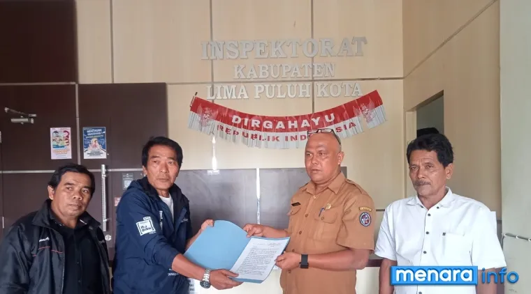 Belum Terima Hasil Audit, Anak Nagari Sungai Kamuyang Kembali Datangi Inspektorat