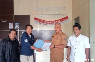 Belum Terima Hasil Audit, Anak Nagari Sungai Kamuyang Kembali Datangi Inspektorat