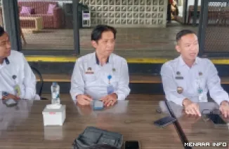 Kepala Kantor Imigrasi Kelas I Non TPI Agam, Kizlar Assad temu ramah bersama wartawan, Kamis (15/1/2026), di Padi Resto & Leisure, Agam, Sumatera Barat.