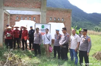 Polres 50 Kota Laksanakan Pengamanan Eksekusi Lahan di Jorong Buluh Kasok, Situasi Aman dan Kondusif