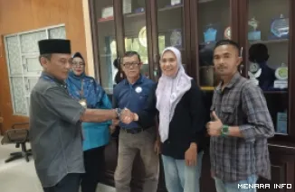 Pelantikan sekaligus penyematan Pin HMNI kepada Ketua DPD Prov. Sumbar, Yusman, ST. oleh Ketum DPP HMNI Ir. Brata Tridharma MM., MH.