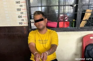 Terduga pengedar narkotika jenis sabu, diamankan Sat Narkoba Polresta Payakumbuh dengan barang bukti