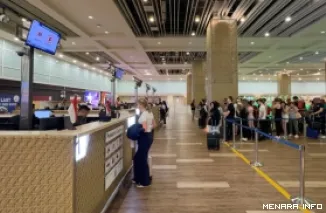 Situasi di salah satu Bandara Internasional Indonesia